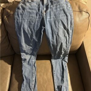 Good American Light Blue Skinny Jeans